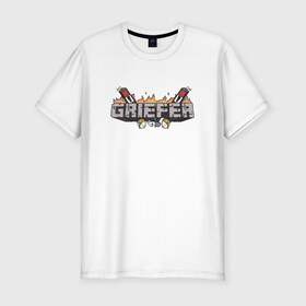 Мужская футболка премиум с принтом Griefer в Кировске, 92% хлопок, 8% лайкра | приталенный силуэт, круглый вырез ворота, длина до линии бедра, короткий рукав | 