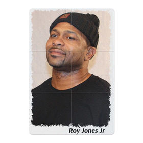 Магнитный плакат 2Х3 с принтом Рой Джонс младший в Кировске, Полимерный материал с магнитным слоем | 6 деталей размером 9*9 см | Тематика изображения на принте: roy jones jr | бокс | рой джонс младший | чемпион