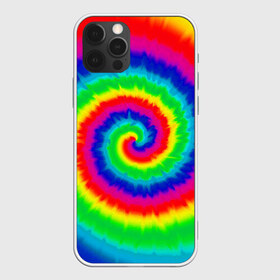 Чехол для iPhone 12 Pro Max с принтом Tie dye в Кировске, Силикон |  | tie dye