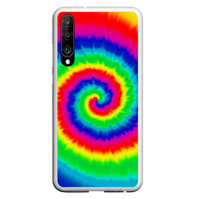 Чехол для Honor P30 с принтом Tie dye в Кировске, Силикон | Область печати: задняя сторона чехла, без боковых панелей | tie dye