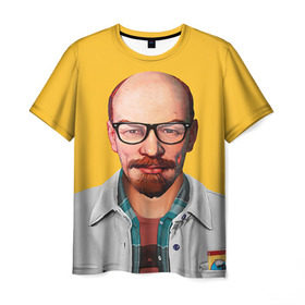 Мужская футболка 3D с принтом Ленин хипстер в Кировске, 100% полиэфир | прямой крой, круглый вырез горловины, длина до линии бедер | lenin | ильич | ленин | ретро | ссср | товарищ | хипстер