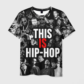 Мужская футболка 3D с принтом Hip hop в Кировске, 100% полиэфир | прямой крой, круглый вырез горловины, длина до линии бедер | хип хоп