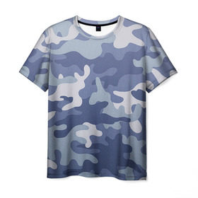 Мужская футболка 3D с принтом Камуфляж в Кировске, 100% полиэфир | прямой крой, круглый вырез горловины, длина до линии бедер | army | military | армия