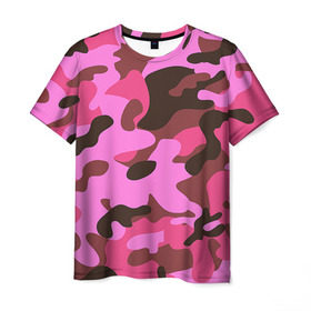 Мужская футболка 3D с принтом Камуфляж в Кировске, 100% полиэфир | прямой крой, круглый вырез горловины, длина до линии бедер | army | military | армия