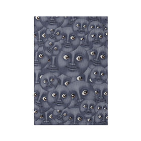 Обложка для паспорта матовая кожа с принтом Эмодзи в Кировске, натуральная матовая кожа | размер 19,3 х 13,7 см; прозрачные пластиковые крепления | Тематика изображения на принте: emoji | moon | луна | смайл | смайлик | эмоджи | эмодзи