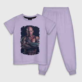 Детская пижама хлопок с принтом Jeff Monson (MMA) в Кировске, 100% хлопок |  брюки и футболка прямого кроя, без карманов, на брюках мягкая резинка на поясе и по низу штанин
 | ufc
