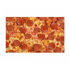 Бумага для упаковки 3D с принтом Пицца в Кировске, пластик и полированная сталь | круглая форма, металлическое крепление в виде кольца | pizza | еда | пицца | фастфуд