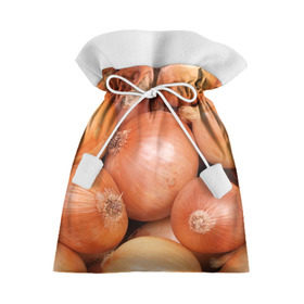 Подарочный 3D мешок с принтом Лук-лучок в Кировске, 100% полиэстер | Размер: 29*39 см | золотая | лук | луковица | лучок | опарин | ургант | эхлуклучок