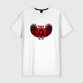 Мужская футболка премиум с принтом Че Гевара в Кировске, 92% хлопок, 8% лайкра | приталенный силуэт, круглый вырез ворота, длина до линии бедра, короткий рукав | 
