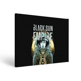 Холст прямоугольный с принтом Black Sun Empire в Кировске, 100% ПВХ |  | Тематика изображения на принте: empire