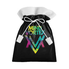 Подарочный 3D мешок с принтом MIND VORTEX в Кировске, 100% полиэстер | Размер: 29*39 см | and | dnb | drumm | mind | pirate | station | vortex | бэйс | вортекс | драм | майнд | пиратская | станция