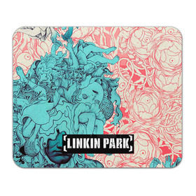 Коврик прямоугольный с принтом Linkin Park в Кировске, натуральный каучук | размер 230 х 185 мм; запечатка лицевой стороны | Тематика изображения на принте: linkin park | rock | линкин парк | рок