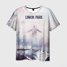 Мужская футболка 3D с принтом Linkin Park в Кировске, 100% полиэфир | прямой крой, круглый вырез горловины, длина до линии бедер | linkin park | rock | линкин парк | рок