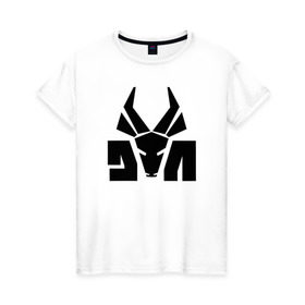 Женская футболка хлопок с принтом Die Antwoord в Кировске, 100% хлопок | прямой крой, круглый вырез горловины, длина до линии бедер, слегка спущенное плечо | 