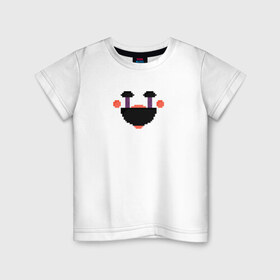 Детская футболка хлопок с принтом Five nights at Freddy`s Puppet в Кировске, 100% хлопок | круглый вырез горловины, полуприлегающий силуэт, длина до линии бедер | Тематика изображения на принте: фнаф