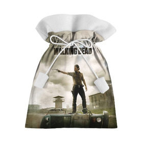 Подарочный 3D мешок с принтом The Walking Dead в Кировске, 100% полиэстер | Размер: 29*39 см | зомби