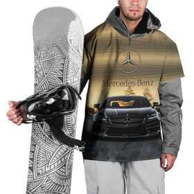 Накидка на куртку 3D с принтом Mercedes в Кировске, 100% полиэстер |  | Тематика изображения на принте: amg | benz | mercedes | бенс | бенц | мерседес