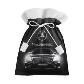 Подарочный 3D мешок с принтом Mercedes в Кировске, 100% полиэстер | Размер: 29*39 см | Тематика изображения на принте: amg | benz | mercedes | бенс | бенц | мерседес