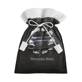 Подарочный 3D мешок с принтом Mercedes в Кировске, 100% полиэстер | Размер: 29*39 см | Тематика изображения на принте: amg | benz | mercedes | бенс | бенц | кожа | мерседес