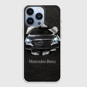 Чехол для iPhone 13 Pro с принтом Mercedes в Кировске,  |  | amg | benz | mercedes | бенс | бенц | кожа | мерседес
