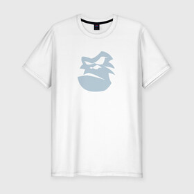 Мужская футболка премиум с принтом Горилла в Кировске, 92% хлопок, 8% лайкра | приталенный силуэт, круглый вырез ворота, длина до линии бедра, короткий рукав | новый год | обезьяна | символ года | символ года   обезьяна.горилла