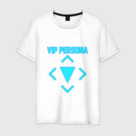 Мужская футболка хлопок с принтом VIP Persona в Кировске, 100% хлопок | прямой крой, круглый вырез горловины, длина до линии бедер, слегка спущенное плечо. | bf battlefield