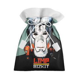Подарочный 3D мешок с принтом Limp Bizkit в Кировске, 100% полиэстер | Размер: 29*39 см | Тематика изображения на принте: bizkit | limp | limp bizkit | бизкит | лимп | лимп бизкит | лимпбизкит | рок