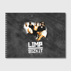 Альбом для рисования с принтом Limp Bizkit в Кировске, 100% бумага
 | матовая бумага, плотность 200 мг. | bizkit | cobra | gold | limp | limp bizkit | бизкит | голд | кобра | лимп | лимп бизкит | лимпбизкит | рок