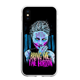Чехол для iPhone XS Max матовый с принтом Bring Me The Horizon в Кировске, Силикон | Область печати: задняя сторона чехла, без боковых панелей | bmth | bring me the horizon | hardcore | rock | музыка | рок