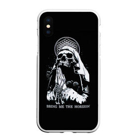 Чехол для iPhone XS Max матовый с принтом Bring Me The Horizon в Кировске, Силикон | Область печати: задняя сторона чехла, без боковых панелей | bmth | bring me the horizon | hardcore | rock | музыка | рок