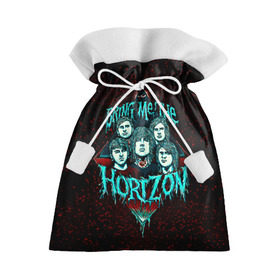 Подарочный 3D мешок с принтом Bring Me The Horizon в Кировске, 100% полиэстер | Размер: 29*39 см | bmth | bring me the horizon | hardcore | rock | музыка | рок