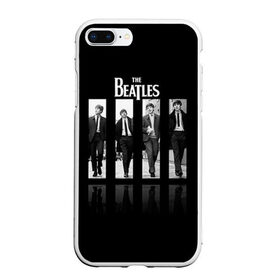 Чехол для iPhone 7Plus/8 Plus матовый с принтом The Beatles в Кировске, Силикон | Область печати: задняя сторона чехла, без боковых панелей | beatles | rock | the beatles | битлз | битлс | битлы | рок