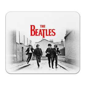 Коврик прямоугольный с принтом The Beatles в Кировске, натуральный каучук | размер 230 х 185 мм; запечатка лицевой стороны | Тематика изображения на принте: beatles | rock | the beatles | битлз | битлс | битлы | рок