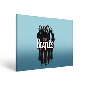 Холст прямоугольный с принтом The Beatles в Кировске, 100% ПВХ |  | Тематика изображения на принте: beatles | rock | the beatles | битлз | битлс | битлы | рок