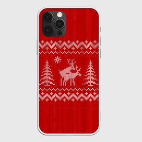 Чехол для iPhone 12 Pro Max с принтом Свитер с оленями в Кировске, Силикон |  | deer | new year | sweater | winter | зима | новый год | олени | рождество | с новым годом | сhristmas | свитер