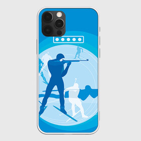 Чехол для iPhone 12 Pro Max с принтом Биатлон в Кировске, Силикон |  | Тематика изображения на принте: biathlon | sport | winter | биатлон | биатлонисты | зимние виды спорта | спорт | стрельба