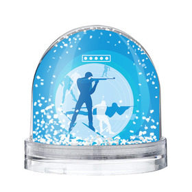 Снежный шар с принтом Биатлон в Кировске, Пластик | Изображение внутри шара печатается на глянцевой фотобумаге с двух сторон | biathlon | sport | winter | биатлон | биатлонисты | зимние виды спорта | спорт | стрельба