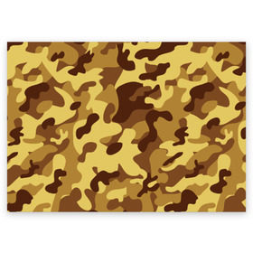 Поздравительная открытка с принтом Пустынный камуфляж в Кировске, 100% бумага | плотность бумаги 280 г/м2, матовая, на обратной стороне линовка и место для марки
 | camo | camouflage | military | камо