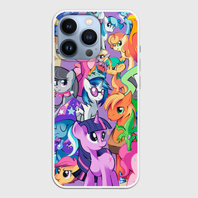 Чехол для iPhone 13 Pro с принтом My Little Pony в Кировске,  |  | Тематика изображения на принте: friendship is magic | mlp | my little pony | pinky pie | pony | swag | дружба | литл пони | мой маленький пони | пони | поняши | поняшки | сваг | свэг | чудо