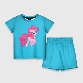 Детский костюм с шортами 3D с принтом My Little Pony в Кировске,  |  | friendship is magic | mlp | my little pony | pinky pie | pony | swag | дружба | литл пони | мой маленький пони | пони | поняши | поняшки | сваг | свэг | чудо