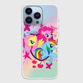 Чехол для iPhone 13 Pro с принтом My Little Pony в Кировске,  |  | Тематика изображения на принте: friendship is magic | mlp | my little pony | pinky pie | pony | swag | дружба | литл пони | мой маленький пони | пони | поняши | поняшки | сваг | свэг | чудо