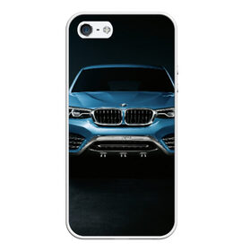 Чехол для iPhone 5/5S матовый с принтом BMW X4 Concept в Кировске, Силикон | Область печати: задняя сторона чехла, без боковых панелей | авто | бмв