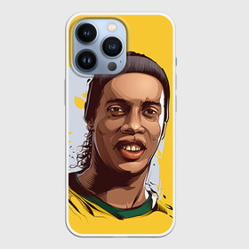 Чехол для iPhone 13 Pro с принтом Ronaldinho в Кировске,  |  | Тематика изображения на принте: football | ronaldinho | роналдиньо | футбол | футболист