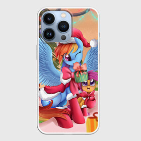 Чехол для iPhone 13 Pro с принтом My Little Pony в Кировске,  |  | Тематика изображения на принте: friendship is magic | mlp | my little pony | new year | pinky pie | swag | дружба   это чудо | мой маленький пони | новый год | пони | поняши | поняшки | с новым годом | сваг | свэг