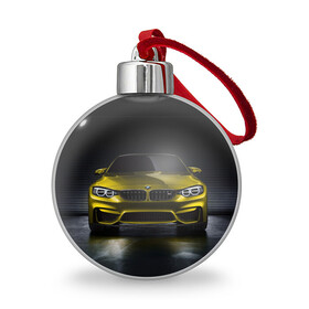 Ёлочный шар с принтом BMW M4 Concept в Кировске, Пластик | Диаметр: 77 мм | bmw | бмв