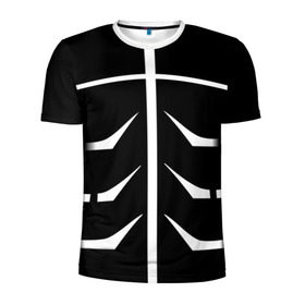Мужская футболка 3D спортивная с принтом Токийский гуль в Кировске, 100% полиэстер с улучшенными характеристиками | приталенный силуэт, круглая горловина, широкие плечи, сужается к линии бедра | anime | kaneki | tokyo ghoul | гуль | канеки | канэки кэн