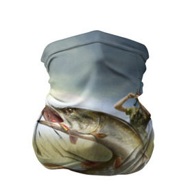 Бандана-труба 3D с принтом Щука в Кировске, 100% полиэстер, ткань с особыми свойствами — Activecool | плотность 150‒180 г/м2; хорошо тянется, но сохраняет форму | fishing | рыба | рыбак | рыбалка | туризм | щука