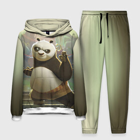 Мужской костюм 3D (с толстовкой) с принтом Кунг фу панда в Кировске,  |  | Тематика изображения на принте: kung fu | kung fu panda | panda | кунг фу | кунг фу панда | кунгфу | панда. кунг фу | по