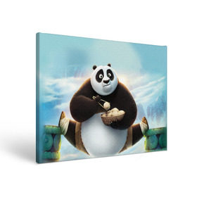 Холст прямоугольный с принтом Кунг фу панда в Кировске, 100% ПВХ |  | Тематика изображения на принте: панда
