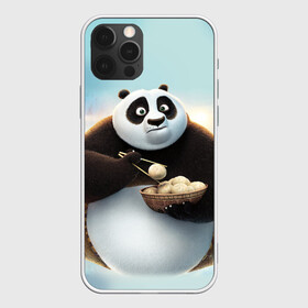 Чехол для iPhone 12 Pro с принтом Кунг фу панда в Кировске, силикон | область печати: задняя сторона чехла, без боковых панелей | панда